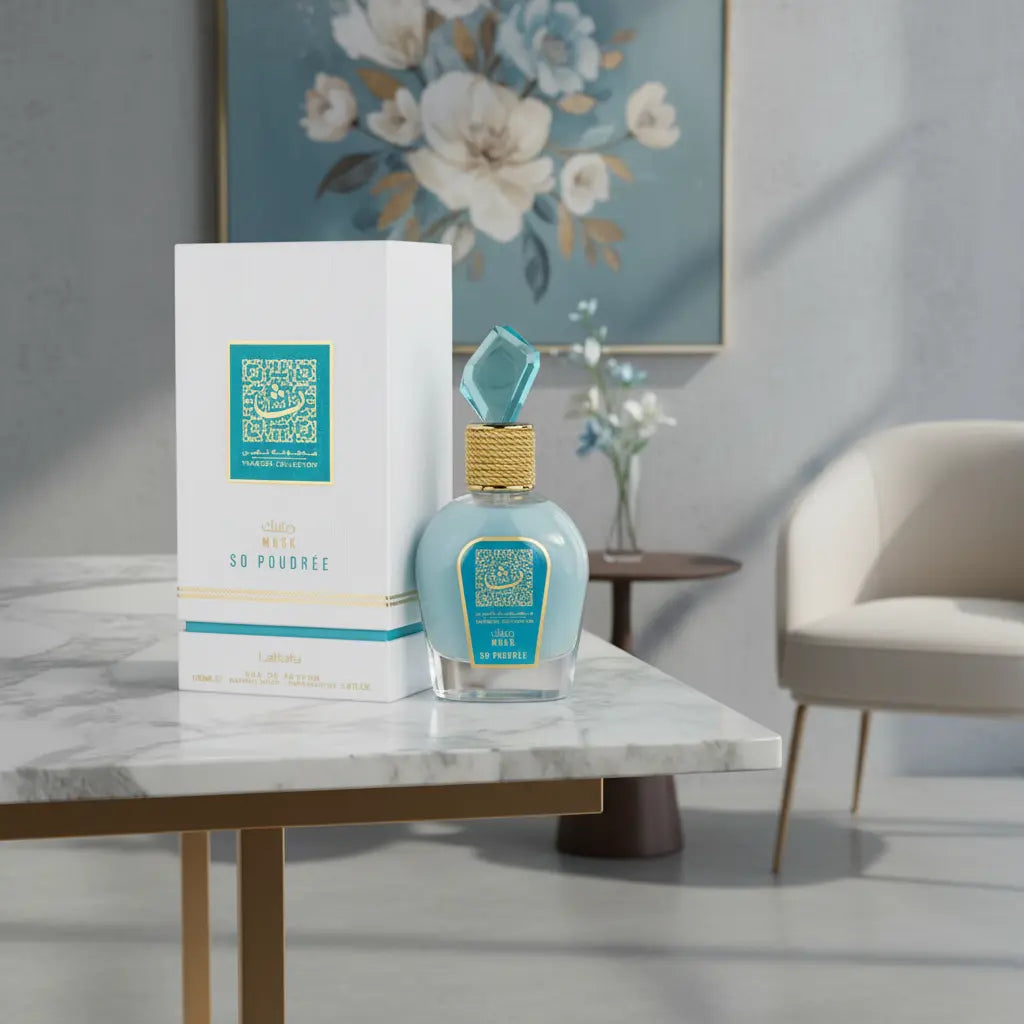 Musk So Poudrée Thameen Collection Eau de Parfum Feminino - Lattafa - Universo do Perfume
