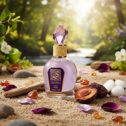 Musk Sugar Plum Thameen Collection Eau de Parfum Feminino - Lattafa - Universo do Perfume