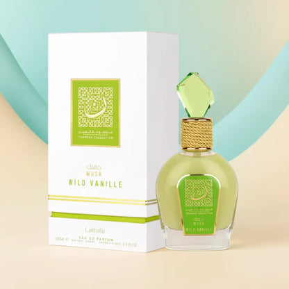 Musk Wild Vanille Thameen Collection Eau de Parfum Feminino - Lattafa - Universo do Perfume