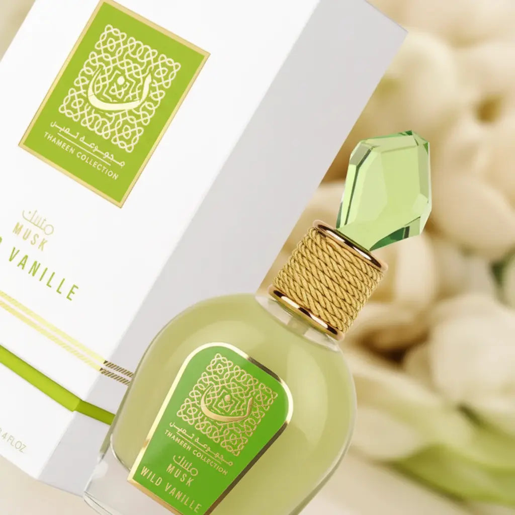Musk Wild Vanille Thameen Collection Eau de Parfum Feminino - Lattafa - Universo do Perfume