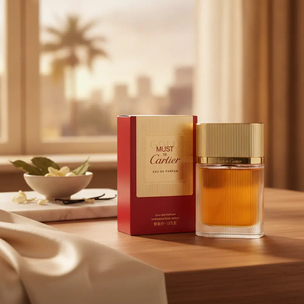 Must de Cartier Gold Eau de Parfum Feminino - Cartier - Universo do Perfume