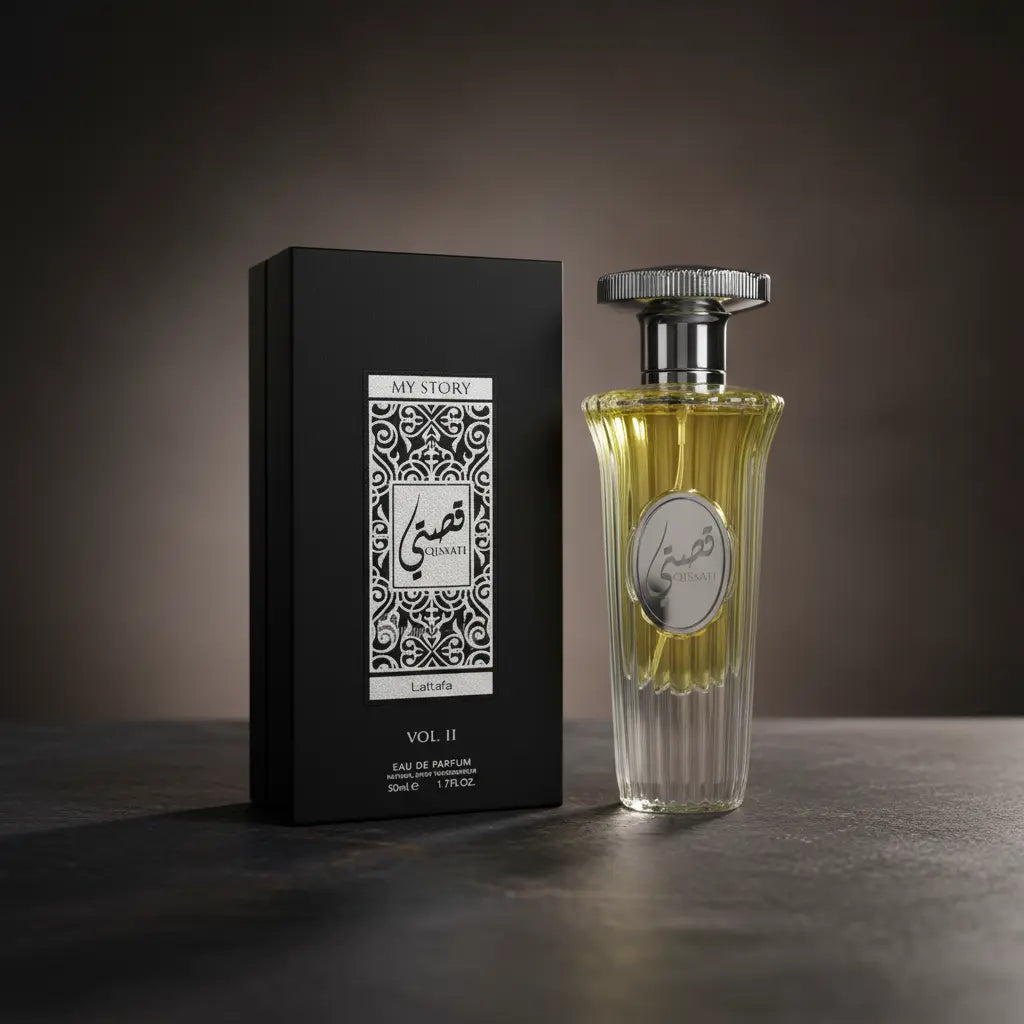 My Story Qissati Vol II Eau de Parfum Unissex - Lattafa - Universo do Perfume