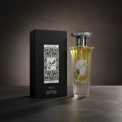 My Story Qissati Vol II Eau de Parfum Unissex - Lattafa - Universo do Perfume