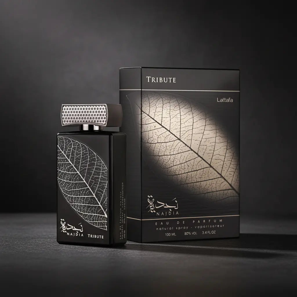 Najdia Tribute Eau de Parfum Unissex - Lattafa - Universo do Perfume