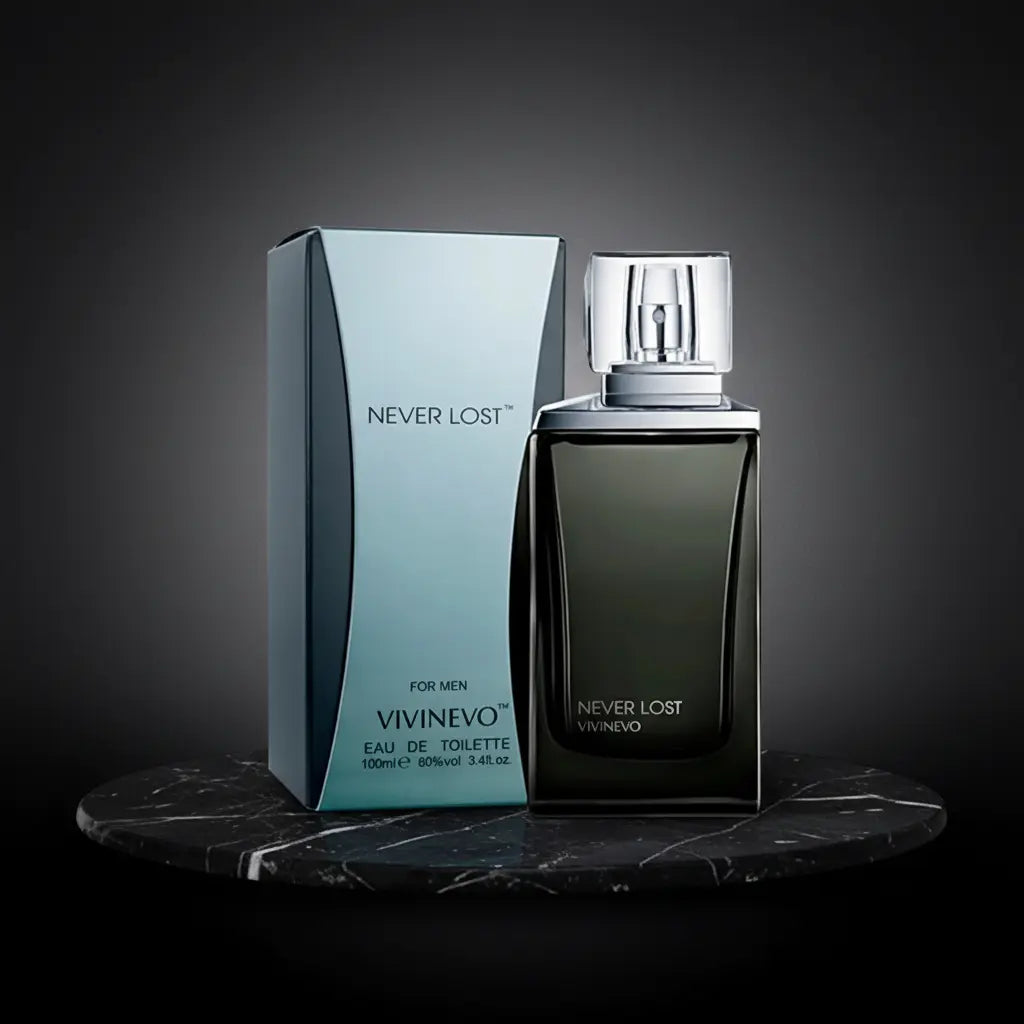 Never Lost Black For Men Eau de Toilette Masculino - Vivinevo - Universo do Perfume