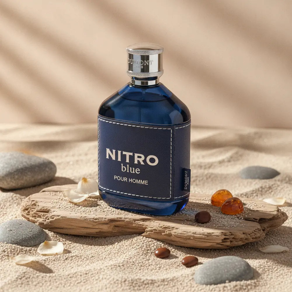 Perfume Nitro Blue Eau de Parfum Masculino - Dumont em composição olfativa inspirada na fragrância