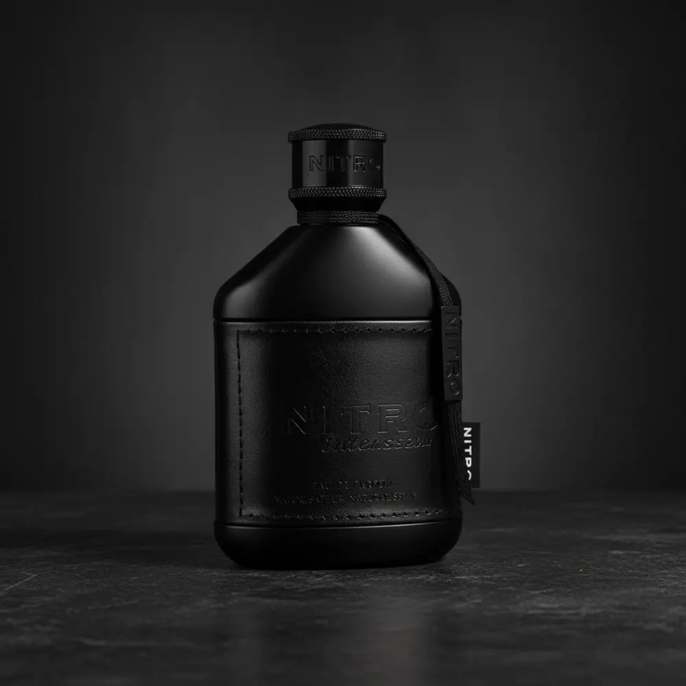 Perfume Nitro Intense Eau de Parfum Masculino - Dumont em composição de luxo com iluminação sofisticada
