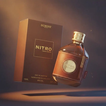 Perfume Nitro Pour Homme Eau de Parfum Masculino - Dumont em composição atmosférica com iluminação sofisticada