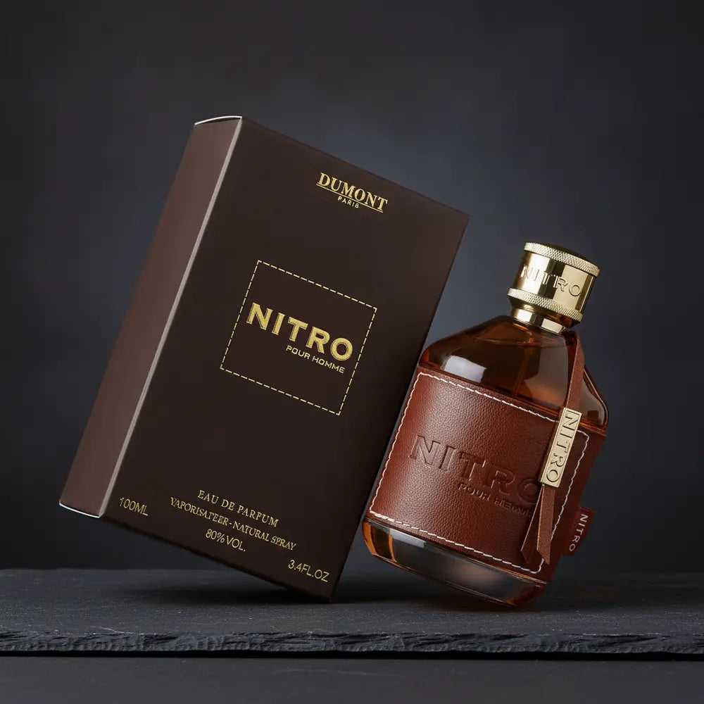 Perfume Nitro Pour Homme Eau de Parfum Masculino - Dumont em composição de luxo com iluminação sofisticada