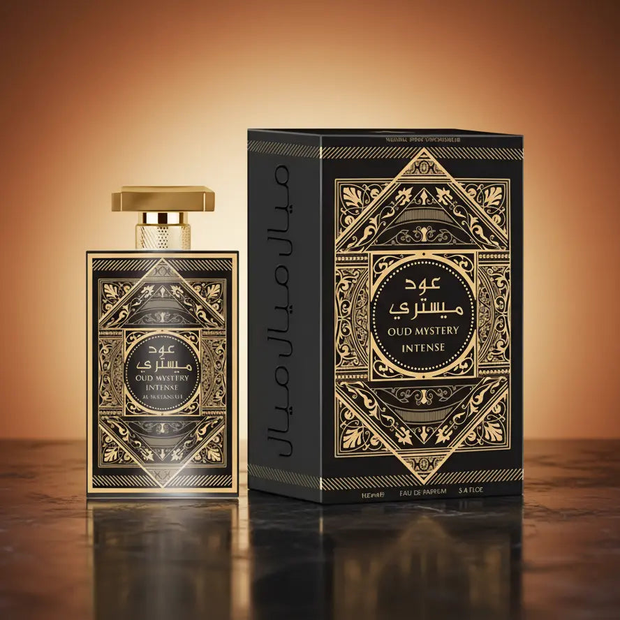 Oud Mystery Intense Eau de Parfum Unissex - Al Wataniah - Universo do Perfume