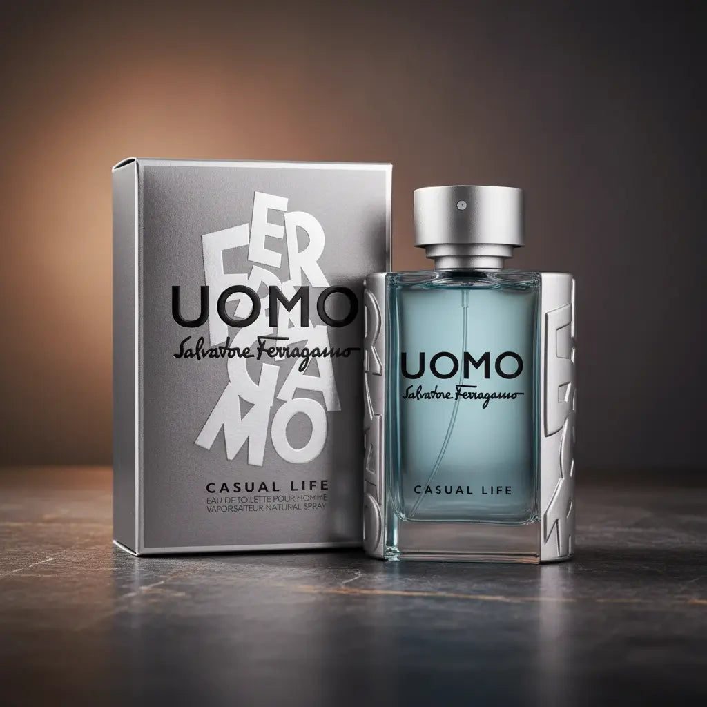 Uomo Casual Life Eau de Toilette Masculino - Salvatore Ferragamo - Universo do Perfume