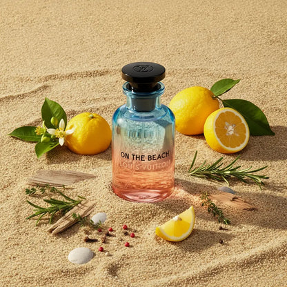 Perfume On The Beach Eau de Parfum Unissex - Louis Vuitton em composição olfativa inspirada na fragrância