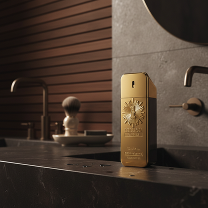 Perfume One Million Eau de Parfum Masculino - Paco Rabanne em ambiente elegante de lifestyle