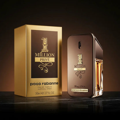 One Million Privé Eau de Parfum Masculino - Paco Rabanne - Universo do Perfume