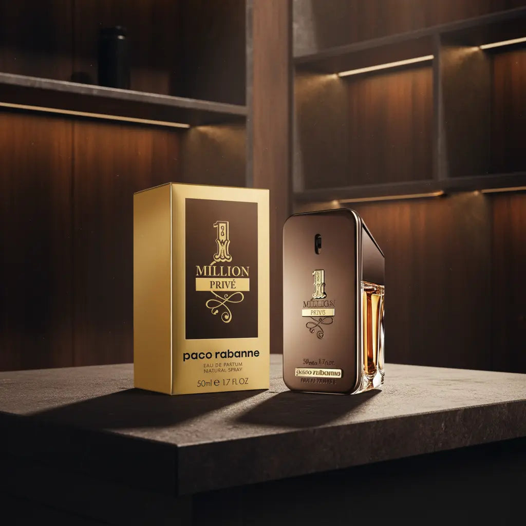 One Million Privé Eau de Parfum Masculino - Paco Rabanne - Universo do Perfume