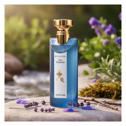 Parfumée Au Thé Bleu Unissex Eau De Cologne - Bvlgari - Universo do Perfume