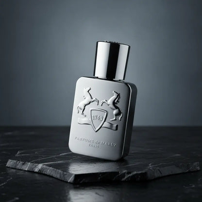 Perfume Pegasus Eau de Parfum Masculino - Parfums de Marly em composição de luxo com iluminação sofisticada