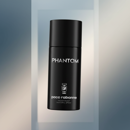 Perfume Phantom Desodorante Spray Masculino - Rabanne em composição atmosférica com iluminação sofisticada