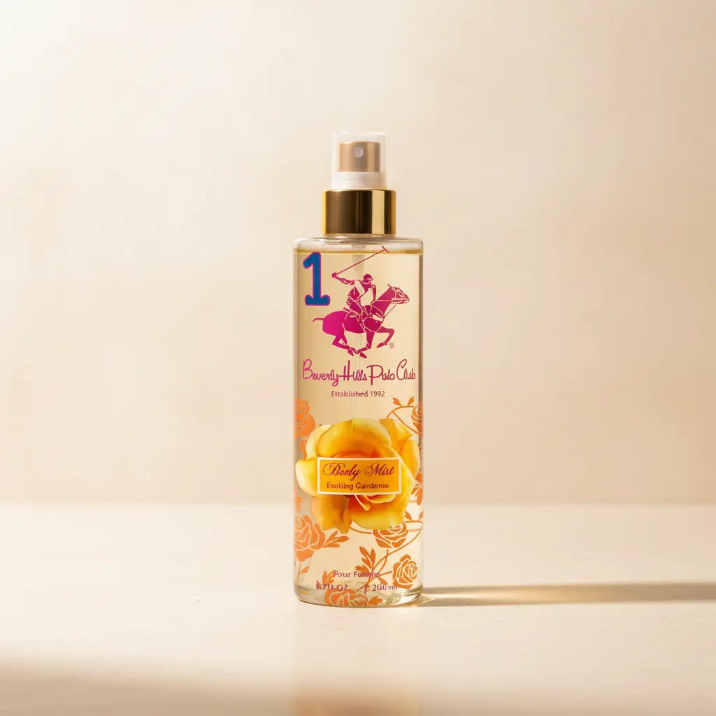 Polo Club 1 Body Mist Evoking Gardenia Pour Femme Body Mist Feminino - Giorgio Beverly Hills - Universo do Perfume