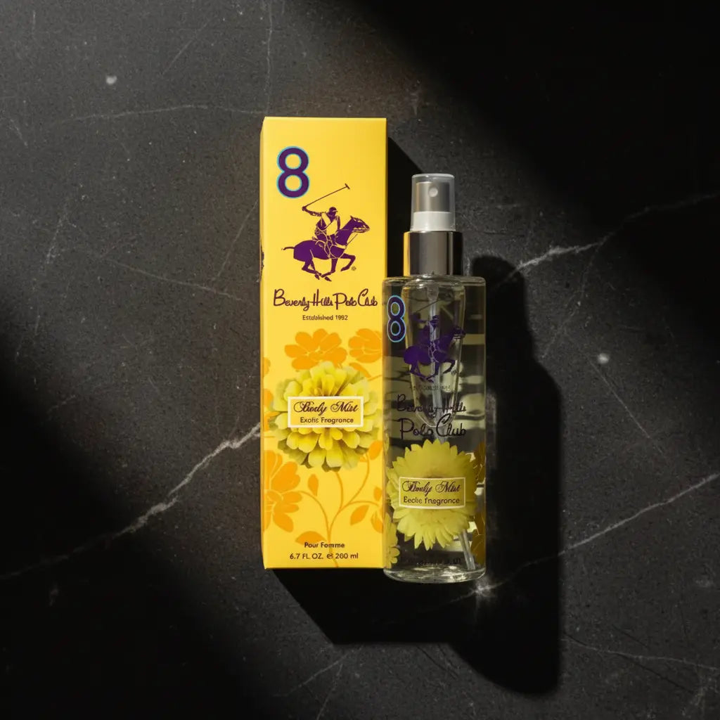 Polo Club 8 Body Mist Exotic Fragrance Pour Femme Feminino - Giorgio Beverly Hills - Universo do Perfume
