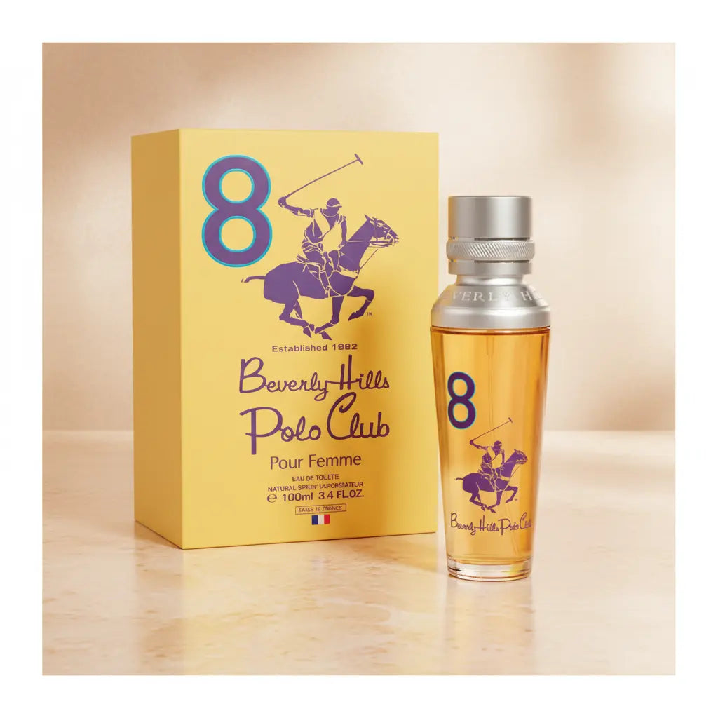Polo Club 8 Pour Femme Eau de Toilette Feminino - Giorgio Beverly Hills - Universo do Perfume