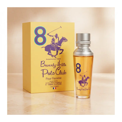 Polo Club 8 Pour Femme Eau de Toilette Feminino - Giorgio Beverly Hills - Universo do Perfume