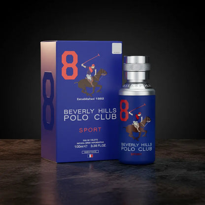 Polo Club Sport 8 Eau de Toilette Masculino - Giorgio Beverly Hills - Universo do Perfume