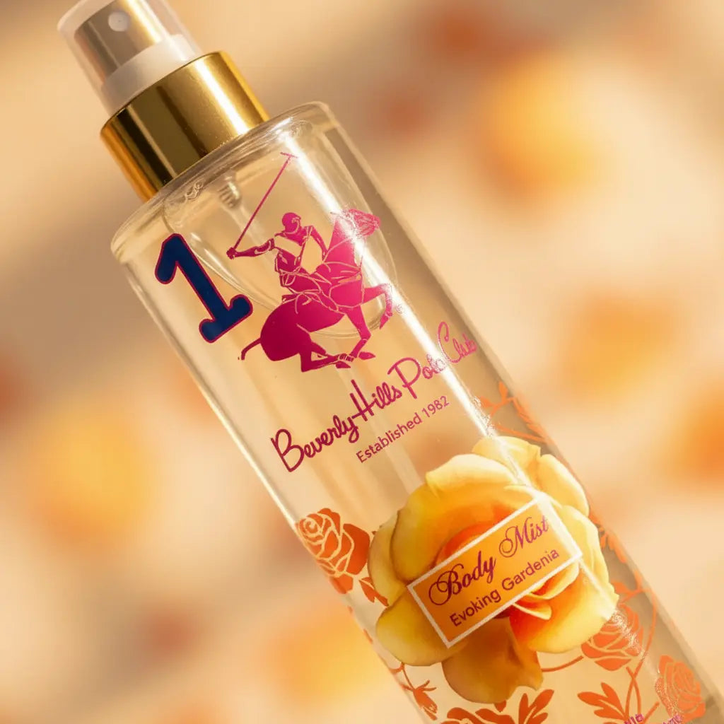 Polo Club 1 Body Mist Evoking Gardenia Pour Femme Body Mist Feminino - Giorgio Beverly Hills - Universo do Perfume