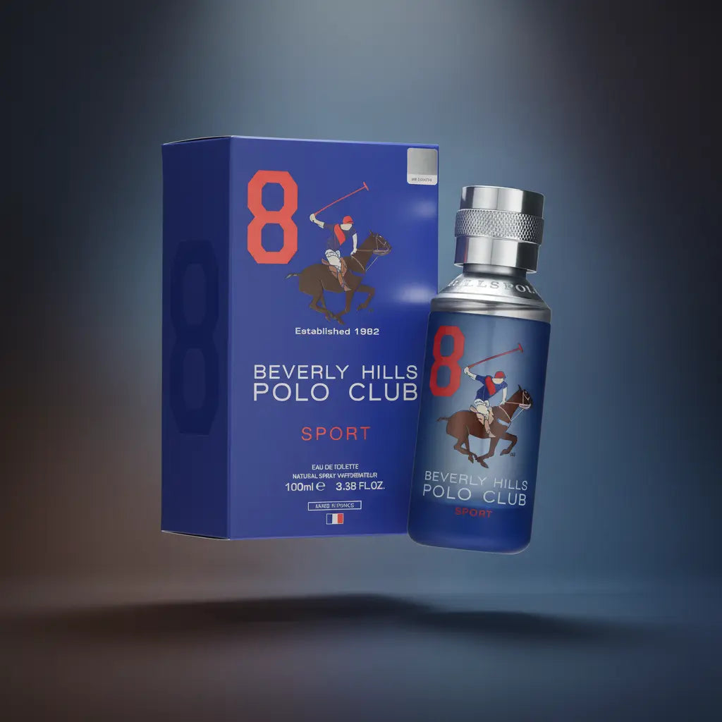 Polo Club Sport 8 Eau de Toilette Masculino - Giorgio Beverly Hills - Universo do Perfume