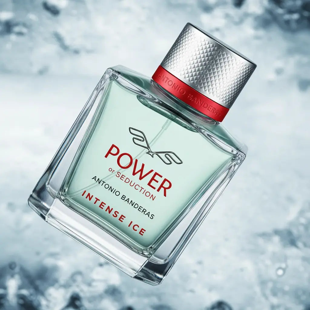 Power Of Seduction Intense Ice Eau de Toilette Masculino - Antonio Banderas - Universo do Perfume