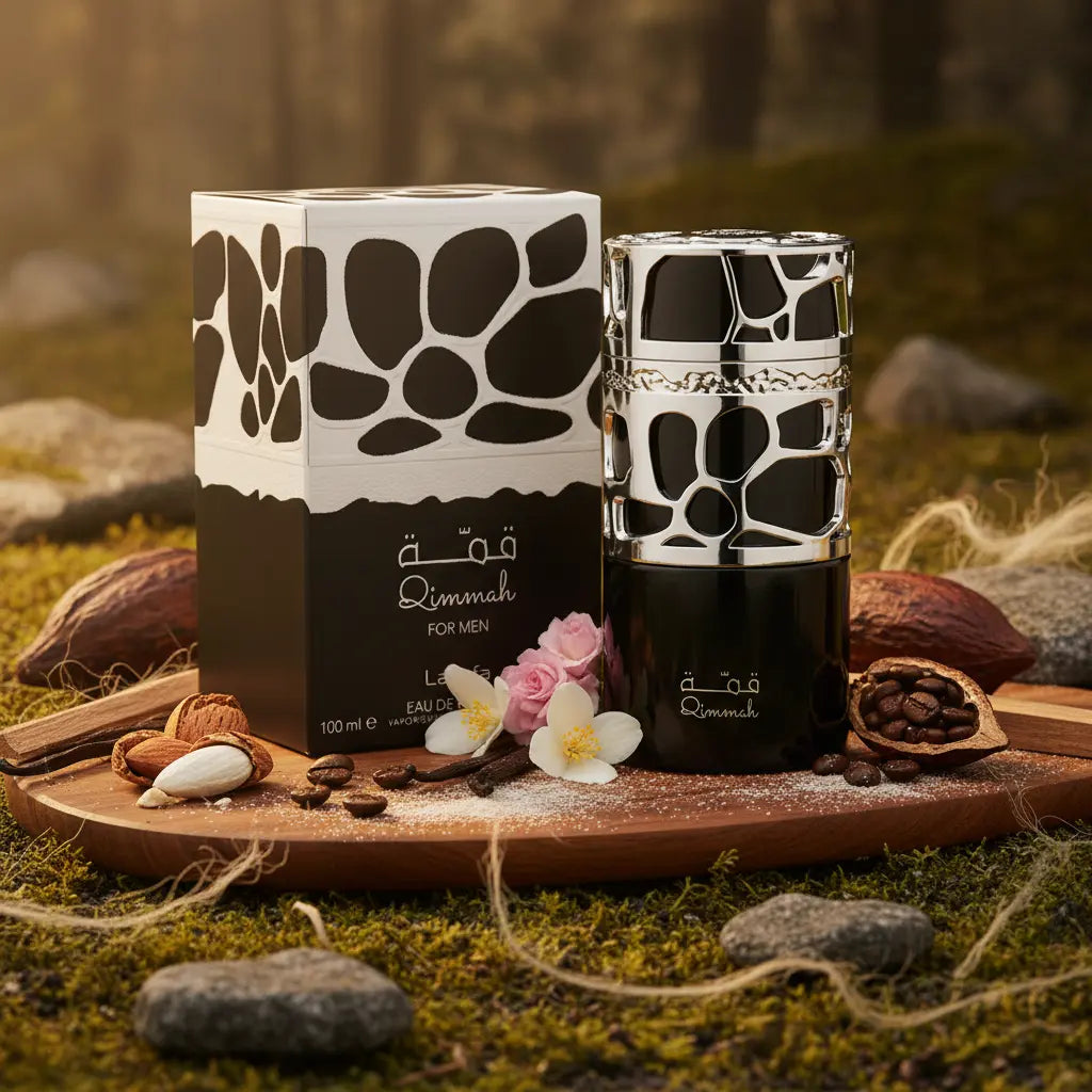 Qimmah For Men Eau de Parfum Masculino - Lattafa - Universo do Perfume