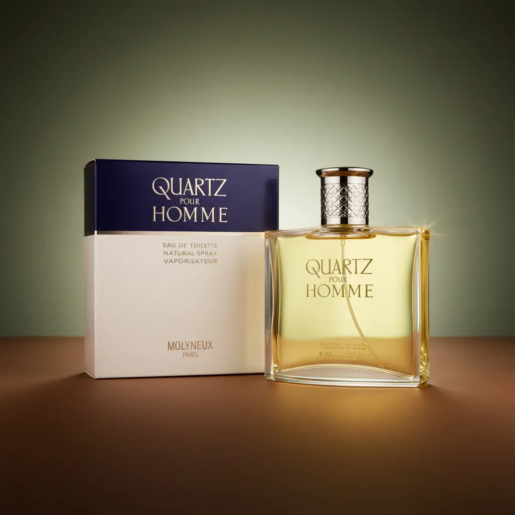 Quartz Pour Homme Eau de Toilette Masculino - Molyneux Paris - Universo do Perfume