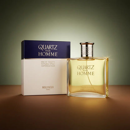 Quartz Pour Homme Eau de Toilette Masculino - Molyneux Paris - Universo do Perfume