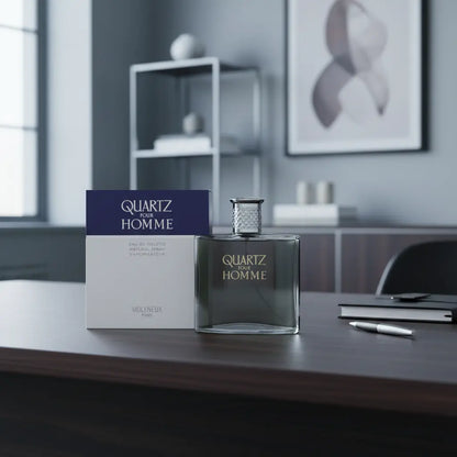 Quartz Pour Homme Eau de Toilette Masculino - Molyneux Paris - Universo do Perfume