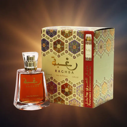 Raghba Eau de Parfum Unissex - Lattafa - Universo do Perfume