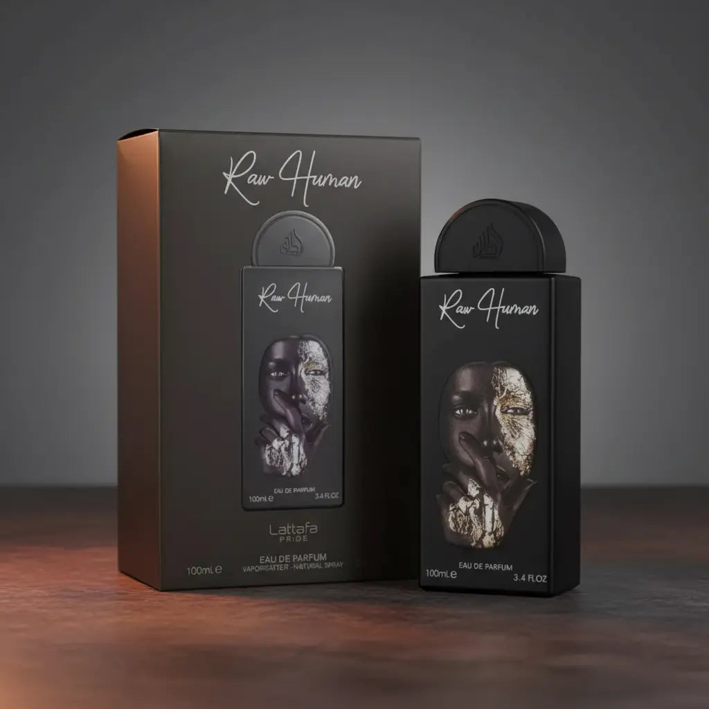 Raw Human Eau de Parfum Unissex - Lattafa - Universo do Perfume