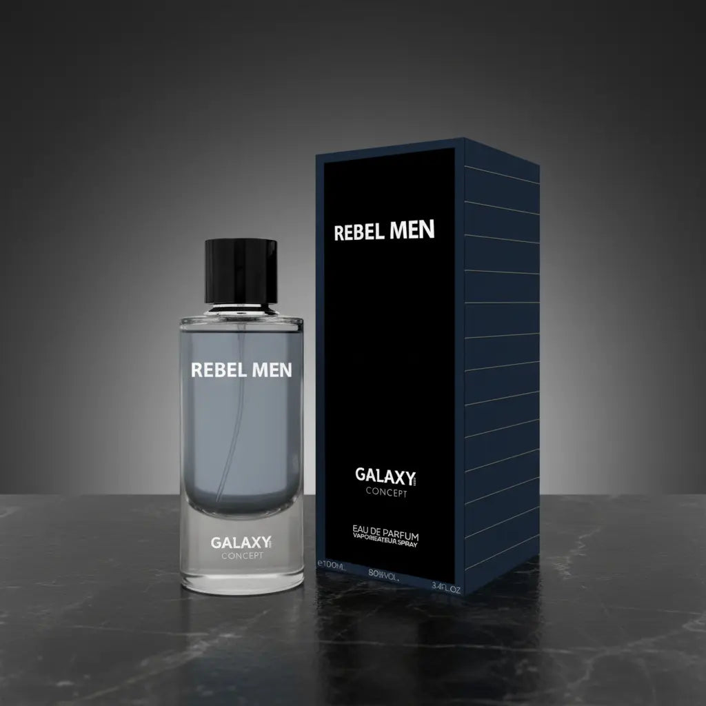 Rebel Men Eau de Parfum Masculino - Galaxy Plus - Universo do Perfume