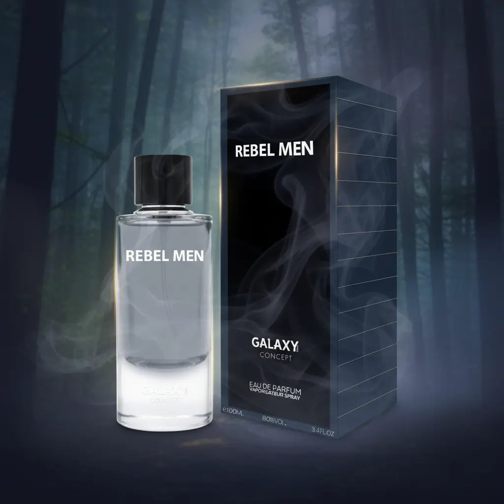 Rebel Men Eau de Parfum Masculino - Galaxy Plus - Universo do Perfume