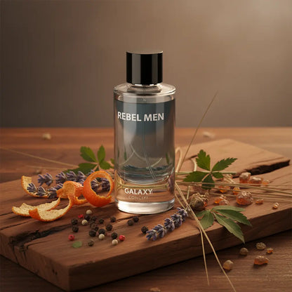 Rebel Men Eau de Parfum Masculino - Galaxy Plus - Universo do Perfume