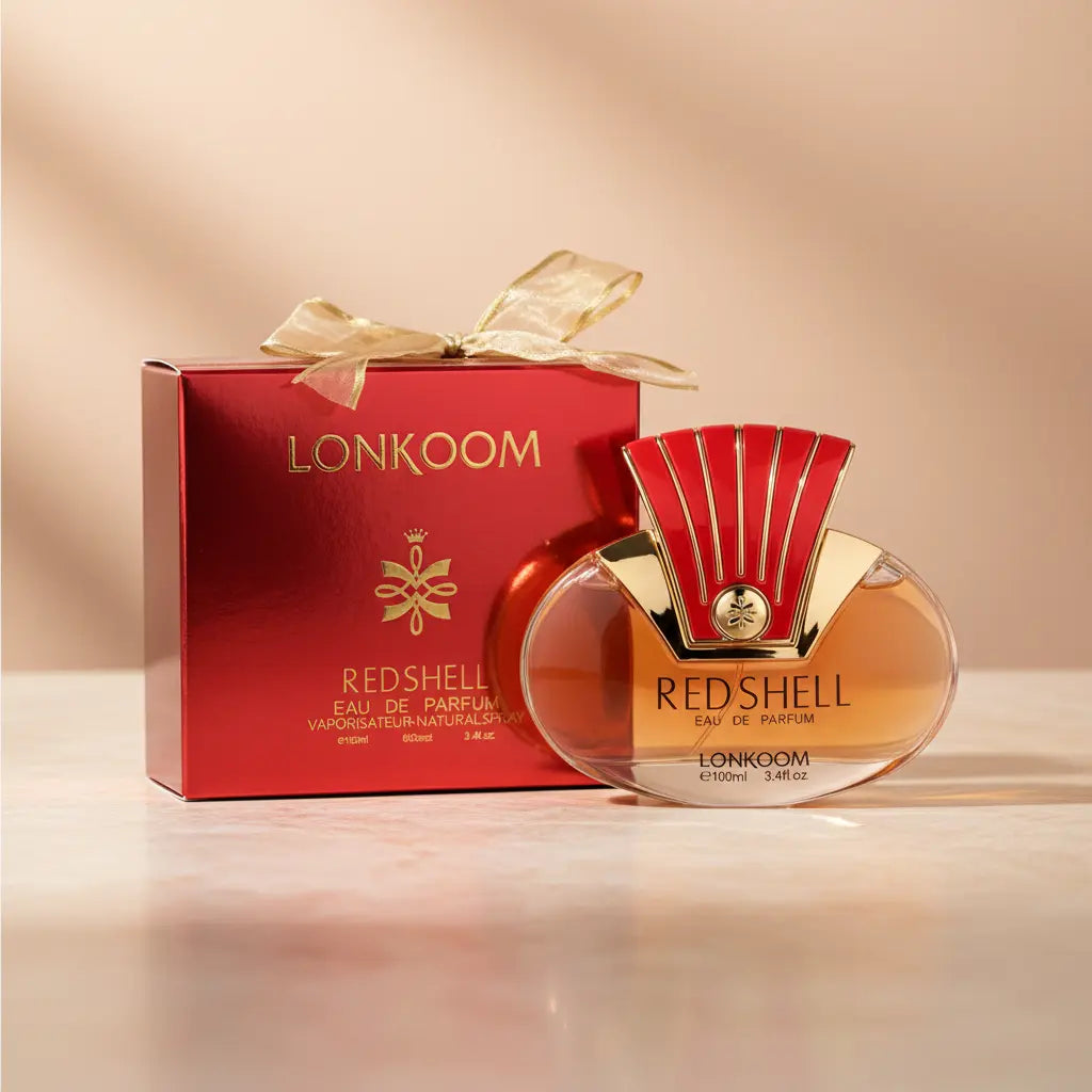 Red Shell For Women Eau de Parfum Feminino - Lonkoom - Universo do Perfume