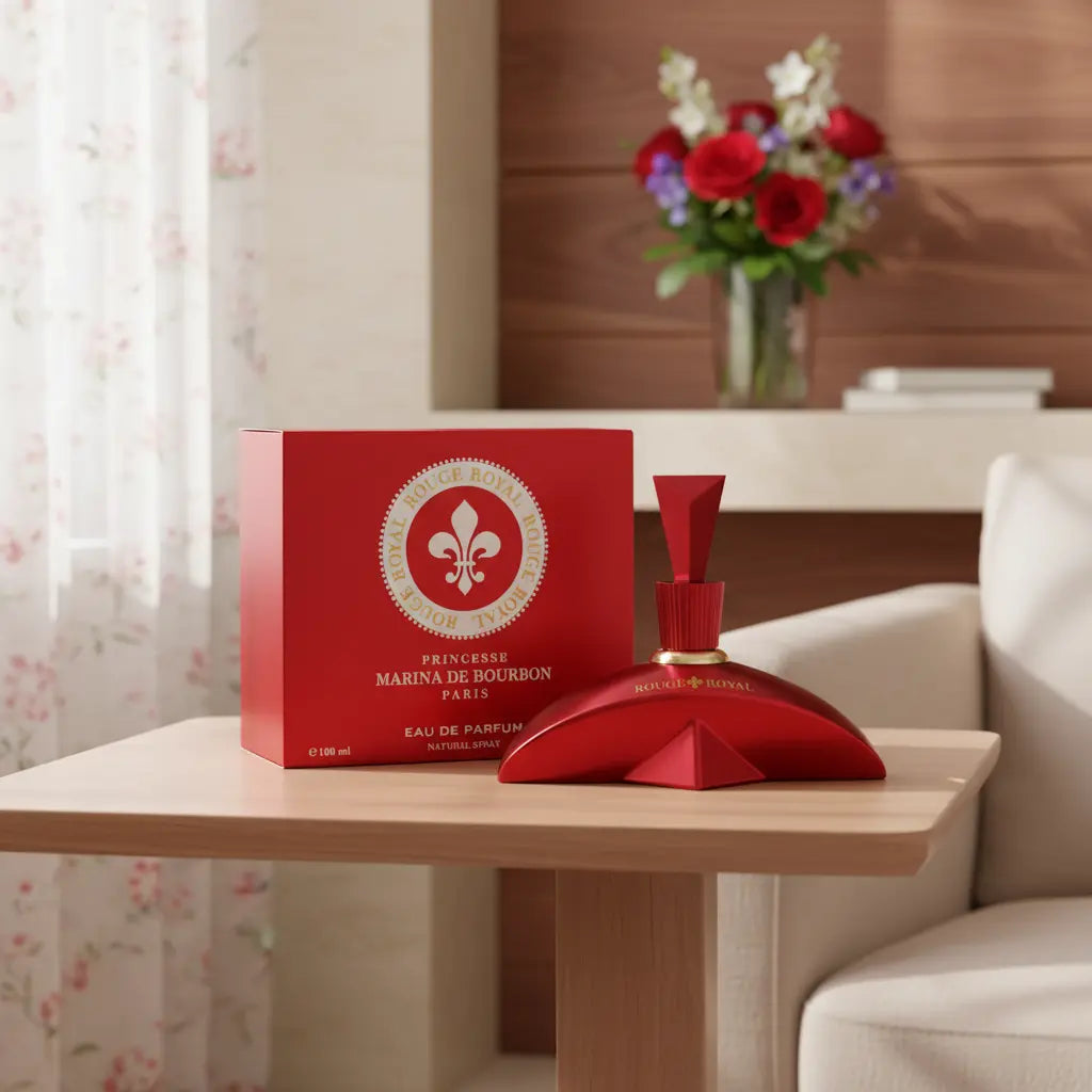 Rouge Royal Eau de Parfum Feminino - Marina de Bourbon - Universo do Perfume
