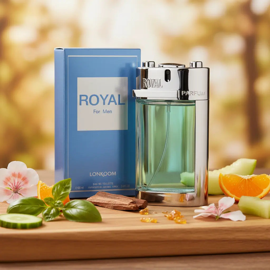 Royal For Men Eau de Toilette Masculino - Lonkoom - Universo do Perfume