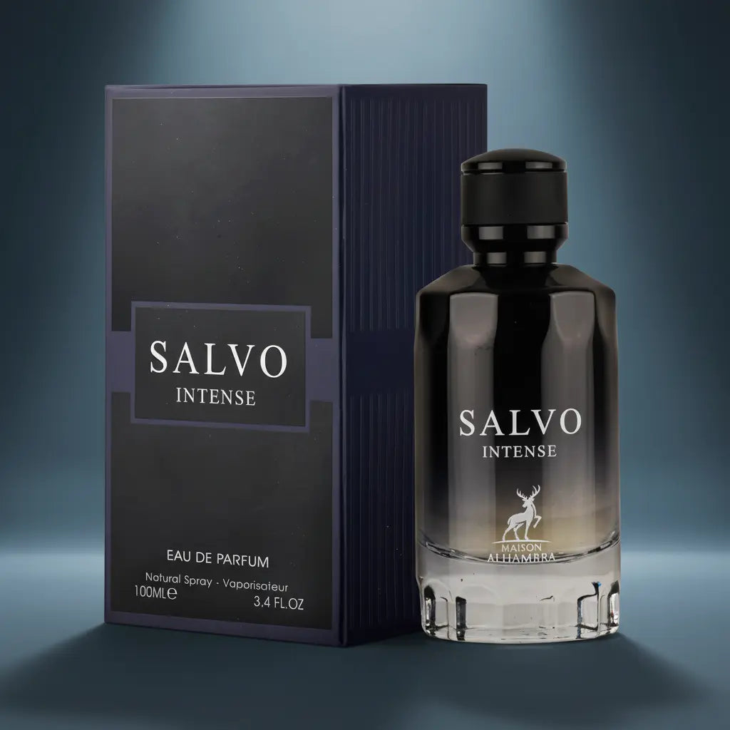 Salvo Intense Eau de Parfum Masculino - Maison Alhambra - Universo do Perfume