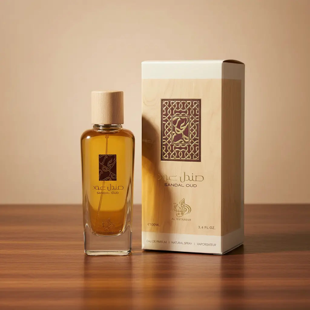 Sandal Oud Eau de Parfum Unissex - Al Wataniah - Universo do Perfume