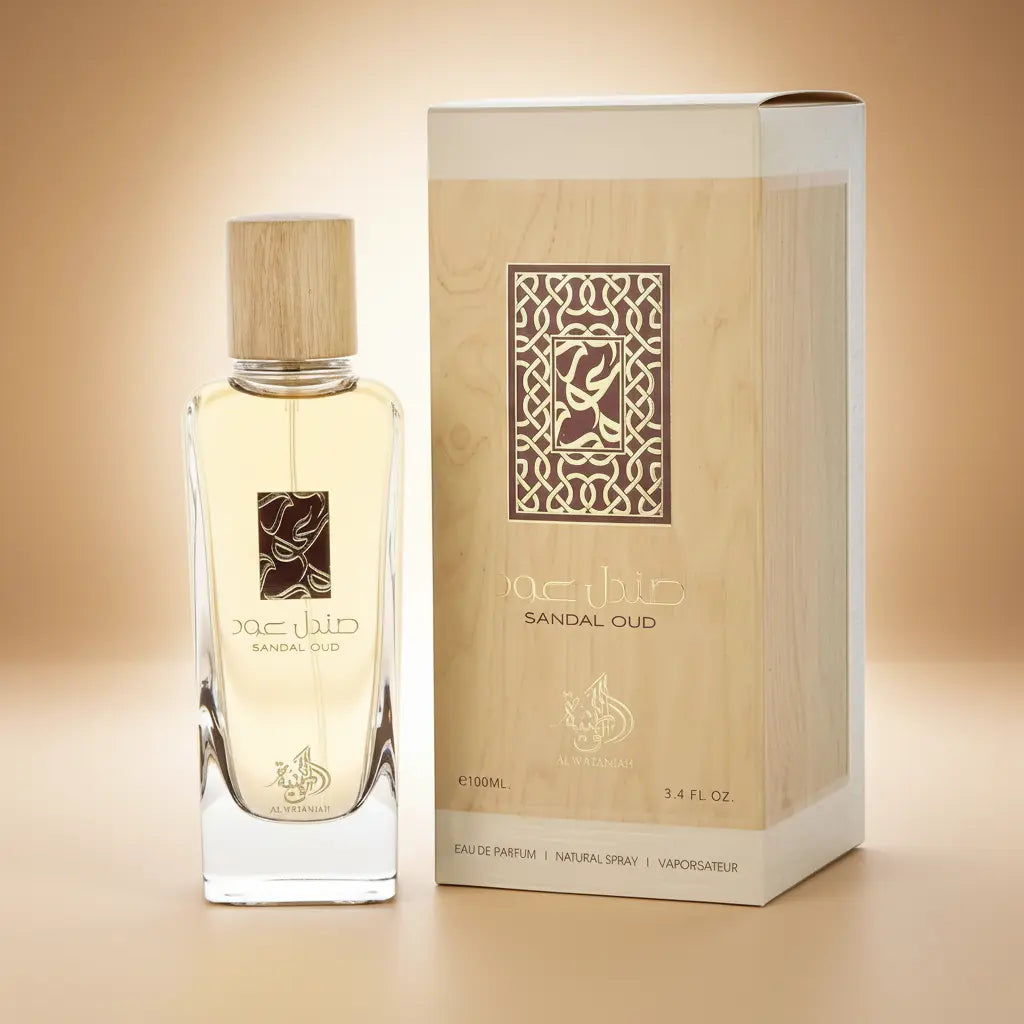 Sandal Oud Eau de Parfum Unissex - Al Wataniah - Universo do Perfume