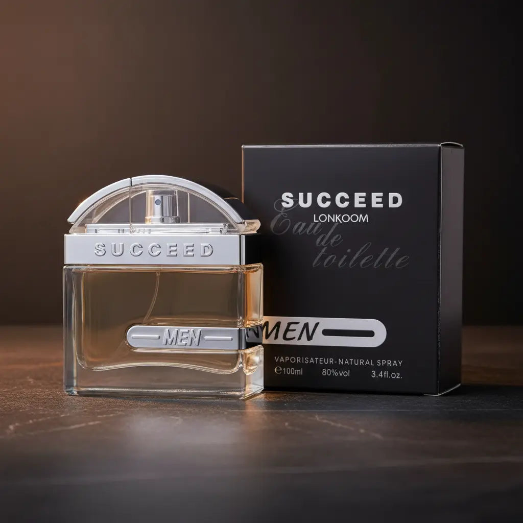 Succeed For Men Eau de Toilette Masculino - Lonkoom - Universo do Perfume