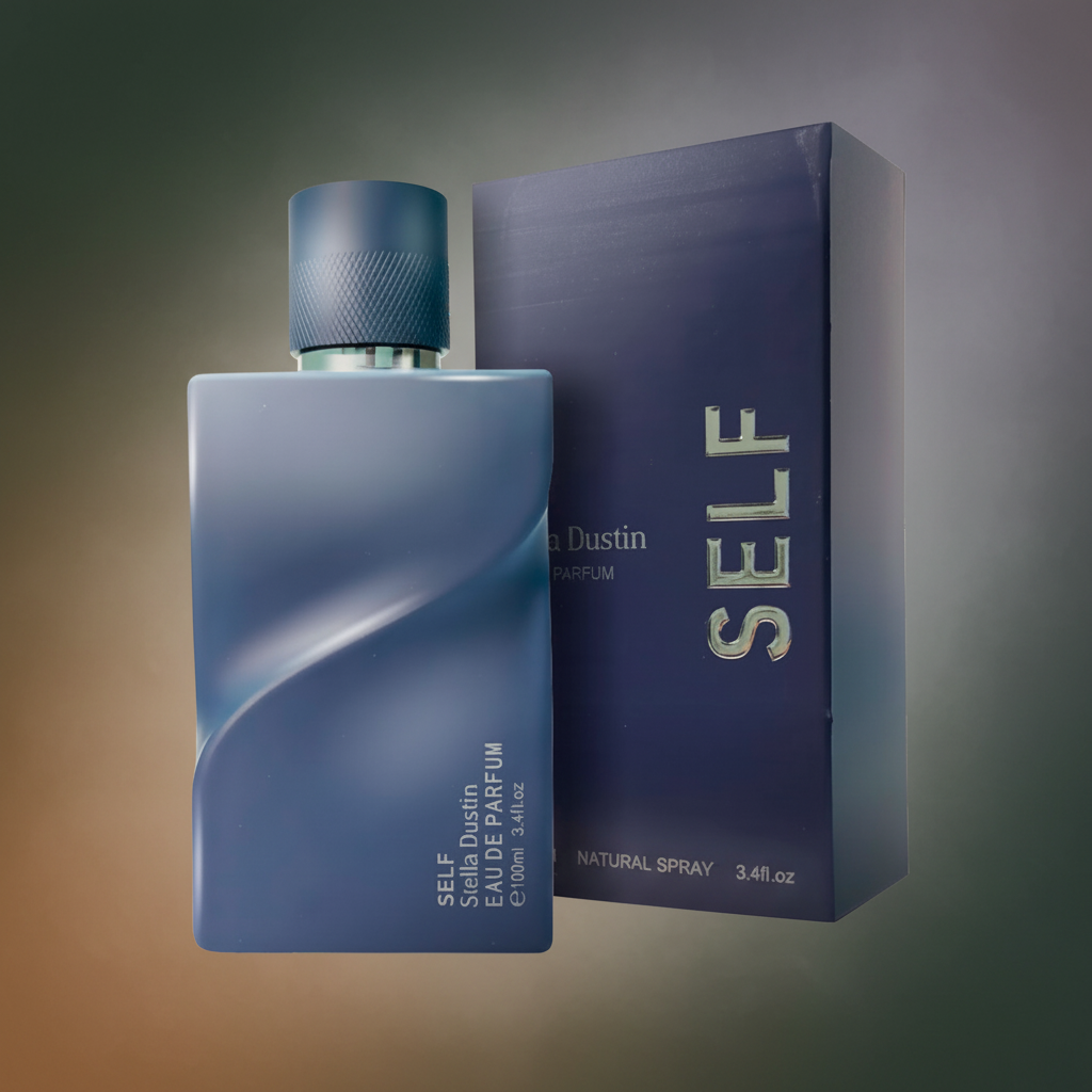 Perfume Self Eau de Parfum Masculino - Stella Dustin em composição atmosférica com iluminação sofisticada