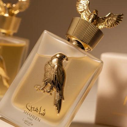Shaheen Gold Eau de Parfum Unissex - Lattafa - Universo do Perfume