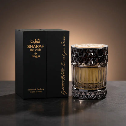 Sharaf The Club Extrait de Parfum Masculino - Zimaya - Universo do Perfume