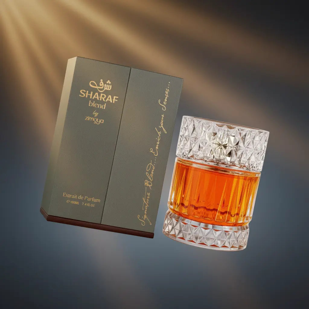 Sharaf Blend Extrait de Parfum Unissex - Zimaya - Universo do Perfume